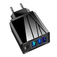thumbnail image 1 of ABS 4-Port USB Charger - 3.1A Output, Low Heat, Portable - for Smartphones, Travel, Multi-Device Charging, 1 of 6