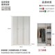 thumbnail image 3 of Nordic luxury wardrobe Modern simple and economical bedroom wooden lockers Customizable wardrobe combination of four or six door My Lux Decor Round, 3 of 10