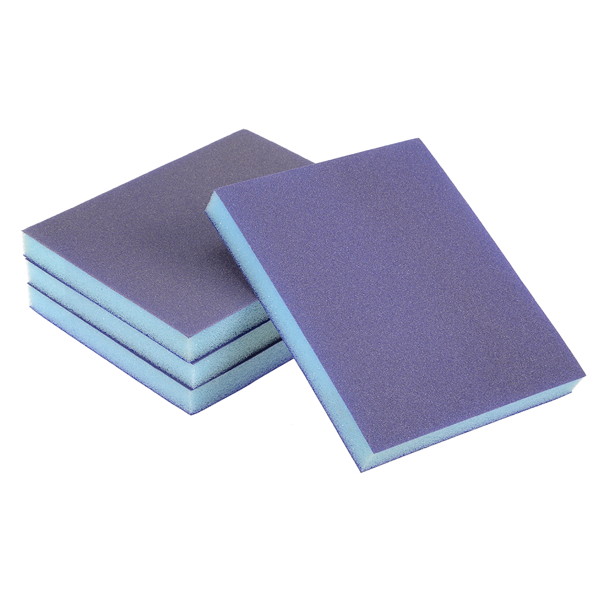 Sanding Sponge, Medium Grit 220 Grit Sanding Block Pad 120 x 98 x 12mm