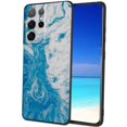 thumbnail image 1 of Blue-Marble-72 Phone Case, Degined for Samsung Galaxy S22 Ultra Case Men Women, Flexible Silicone Shockproof Case for Samsung Galaxy S22 Ultra, 1 of 1