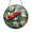 Acrylic 3.5 Inch, variant on Fish and Flower Motif Window Art – Decorative Glass Panel