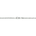 thumbnail image 4 of FJC Finejewelers 14k White Gold Singapore Chain Necklace, 4 of 6
