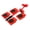 Red, variant on Ruanlalo 5Pcs/Set Furniture Lifter Mover Tool with Crowbar Heavy Duty Furniture Mover with 4 Wheels Household Appliance Roller Furniture Moving Dolly Slider