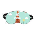 thumbnail image 1 of Local Japanese Travelling Tyoko Tower Sleep Eye Shield Soft Night Blindfold Shade Cover, 1 of 4