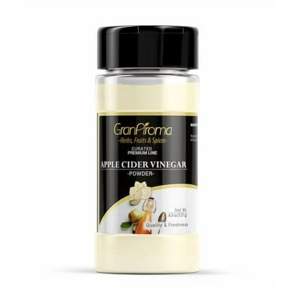 GranAroma Apple Cider Vinegar Powder, Tangy Flavor, Chips & Dip, Seasoning Powder 4.3 Ounce