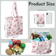 thumbnail image 2 of Watercolor Flower Foldable Grocery Bag - Eco-Friendly & Spacious Tote for Daily Use, 2 of 6