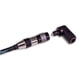 thumbnail image 5 of Adaptador TOSLINK DIGITAL SPDIF macho a hembra Ángulo derecho SatelliteSale PVC negro, 5 of 7