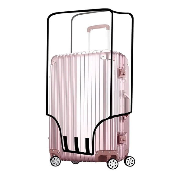 GASTROPOD Clear Suitcase Cover Protectors, Luggage Cover, Transparent Luggage Cover Waterproof Wheeled Suitcase Dust Cover 20/22/24 Inch