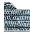 thumbnail image 6 of Unique Loom Chindi Chevron Collection Area Rug - Claire (2' 2" x 6' 1" Runner Denim/Light Blue), 6 of 7