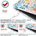 thumbnail image 2 of Funda TWOLSKOO para MacBook Air de 13 pulgadas con funda de teclado y pantalla, 2 of 8