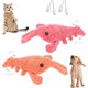 thumbnail image 2 of Juguete interactivo para perros YZhouD Floppy Lobster, 2024 nuevo y divertido juguete de peluche interactivo para perros, juguetes relajantes para mascotas, juguetes resistentes para masticar para, 2 of 4