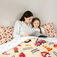thumbnail image 5 of Manfei Fire Truck 2pcs Bedding Comforter Set,Firefighter Car Twin Comforter Sets,Cartoon Car Bedding Set,Ultra Soft Cute Room Decoration,Reversible, 5 of 8