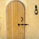 thumbnail image 4 of unbranded Pasador Para Puerta De Madera Con Revestimiento Negro Fácil Instalación Y Alta Durabilidad, 4 of 8