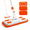 A-orange Sweeper Mop System, variant on Sweeper Mop System With 3 Reusablefiber Pads