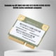 thumbnail image 1 of Tarjeta de red para HP, para RealTek RTL8191SE Mini tarjeta de red para portátil Tarjeta de red inalámbrica Diseño a prueba de futuro, 1 of 8