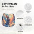 thumbnail image 4 of Daiia Sunshine Winged Rabbit Pattern Women's 2 in 1 Running Shorts - Lightweight Athletic Workout Gym Yoga Shorts Liner with Phone Pockets-Small, 4 of 7