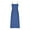 Navy, variant on Horkkom Maxi Dress for Women V Neck Solid Color Summer Dresses Casual Spaghetti Strap Long Dresses with Pockets L