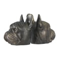 thumbnail image 5 of Creative Co-Op Decorative Antique Resin Dog Head Bookends, Bronze, Set of 2, 5 of 5