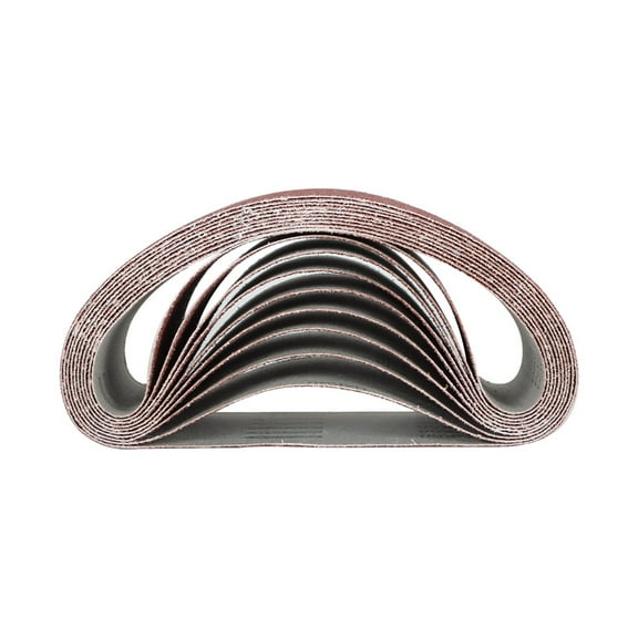 ALL-CARB Premium, X-weight Red Sanding Belts 10 Pack 4 Inch X 24 Inch 36-Grit