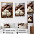 thumbnail image 4 of Designart "Creamy Chocolate Allure III" cacao Wall Art Prints, 4 of 7