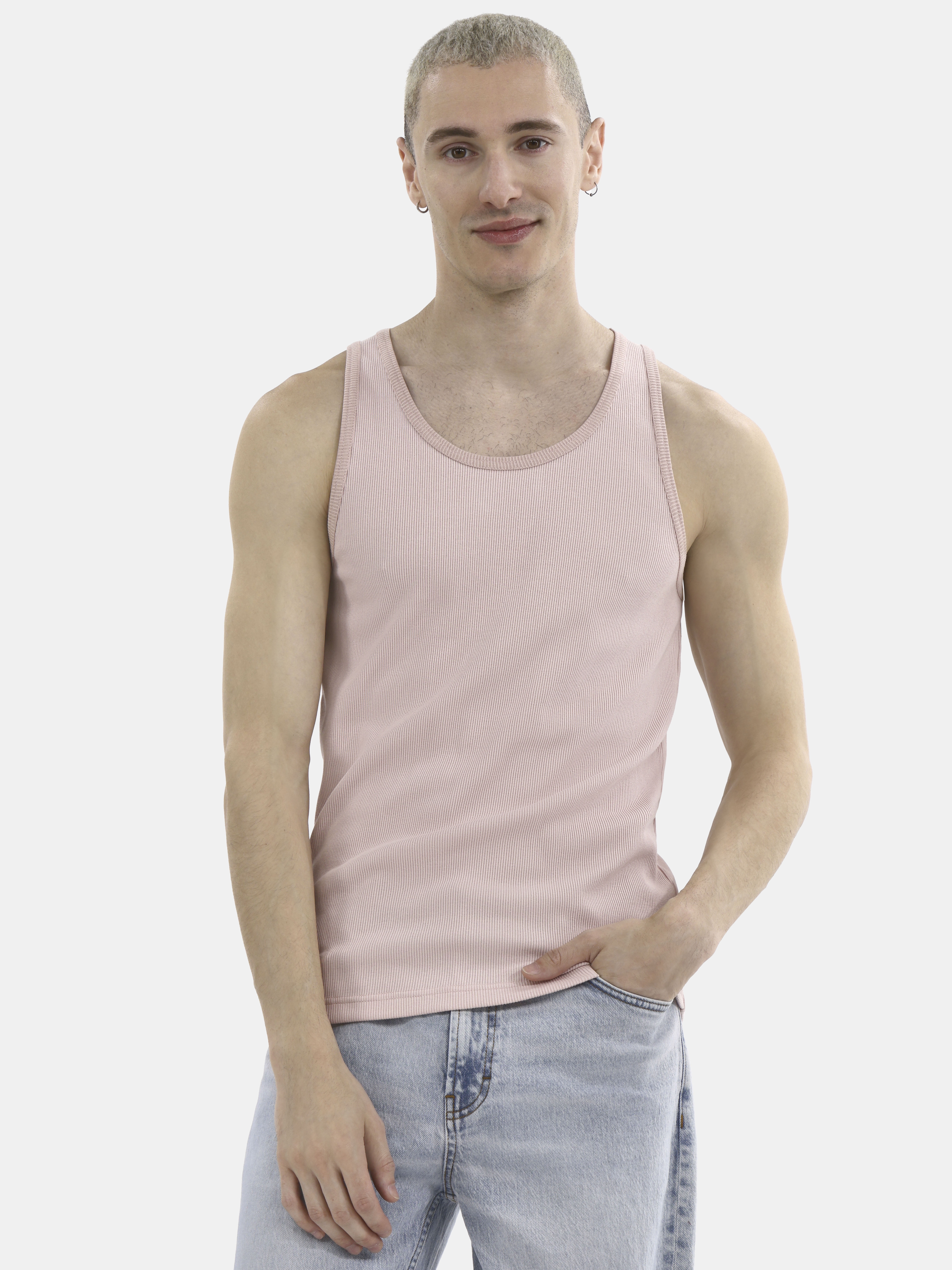 No Boundaries Warms Basic Tank Top, 3-Pack, Men's