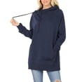 thumbnail image 5 of Womens Side Tie Pullover Sweatshirt Hoodie, 5 of 5