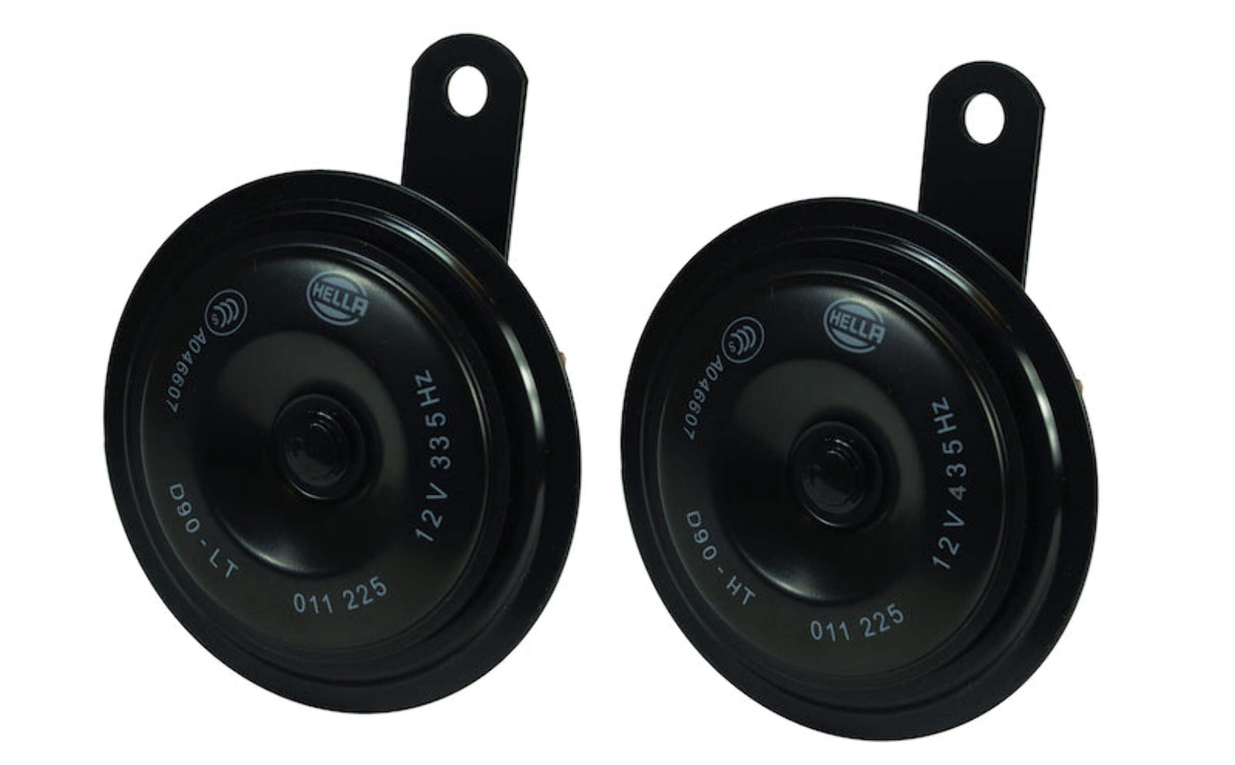 HELLA 011225871 Horn Kit Bx Blk Disc 92Mm 12V Univ