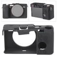 thumbnail image 4 of Caso DSLR, Cubierta Protectora de la Cámara de Capucha Fácil de Silicona, Piel Suave Contra El Protector de Piel Lavable para A7C, 4 of 7