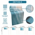thumbnail image 6 of Blue Waves Coastal Table Runner 90 Inches, Summer Beach Ocean Seaside Bed Runner Dresser Scarves Tabletop for Indoor Outdoor Parties/Ceremony/Banquet, 13" x 90", 6 of 9