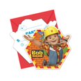 thumbnail image 1 of Bob the Builder Printed Invitations (Pack of 8), 1 of 1