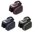 thumbnail image 2 of stanreset Bike Frame Bag Bike Top Tube Bag Waterproof Sensitive Touch Screen Cell Phone Mount Holder, 2 of 6