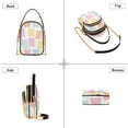 thumbnail image 3 of FORMRS Crossbody Bag for Women Quilted Travel Shoulder Cell Phone Purse with Chain Strap Handbag, Cute Gummy Bears Pattern, 3 of 7