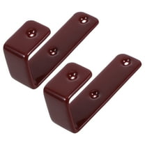 Niceauty 2Pcs Metal Bed Ladder Hooks Brackets Heavy Duty Safety Hooks for Bunk Bed Ladder