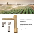 thumbnail image 3 of Garden Irrigation Brass Valve, Rustproof Brass Quick Coupler Valve  For Gardener For Sprinkler, 3 of 8