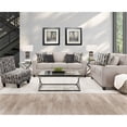 thumbnail image 2 of Oakleigh Linen Loveseat with Accent Pillows in Linen, 2 of 5