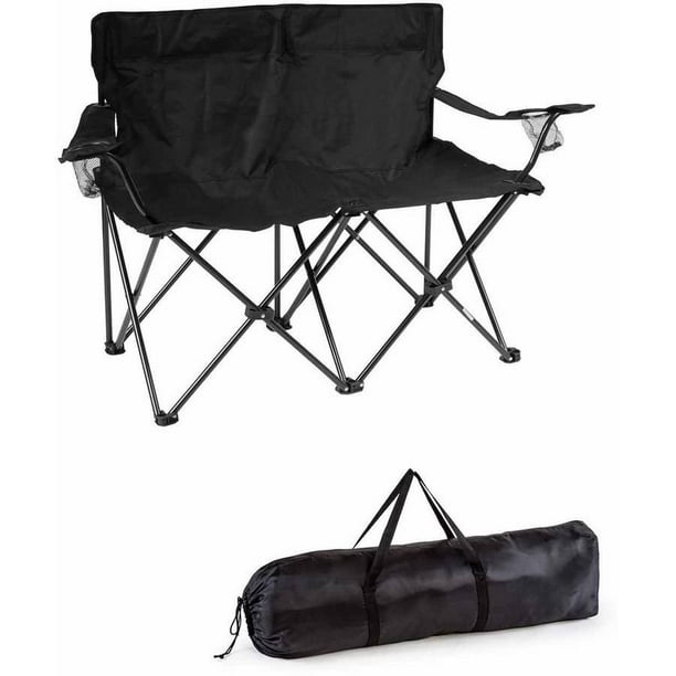 Loveseat Style Double Camp Chair With, Loveseat Camp Chair