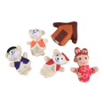 thumbnail image 2 of Lot of 5 pcs Finger Fairytale Fairy Tale Goldilocks and Three Bears, 2 of 5