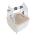thumbnail image 1 of tredstone Durable Parrot Toilet Stand With Grinding Wheel And Easy Clean Features Small Birds Exercise To Clean Gray, 1 of 6