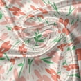 thumbnail image 7 of Ambesonne Floral Valance & Curtain, Pastel Spring Meadow Buds, 55"x45", Salmon Blush, 7 of 7