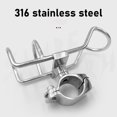 thumbnail image 3 of lixuesong Stainless Steel Fishing Rod Holder Poles Bracket Rails Mounted Clamps on Marine Rod Holder Fishing Rod Sockets Bracket, 3 of 3
