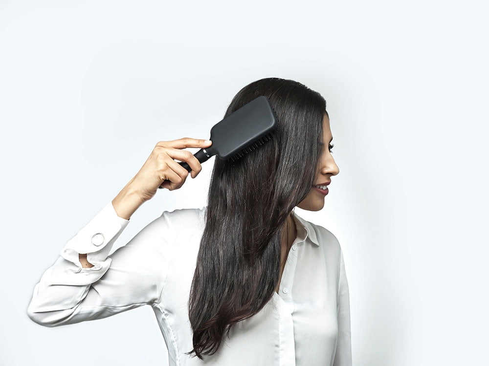 Revlon Straight & Smooth Black Paddle Hair Brush