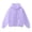 Purple, variant on IAJDKMEK Zip Up Hoodie for Men - Solid Casual Winter Jacket with Soft Interior, Ribbed Cuffs, Great for School, Light Sports, and Everyday Casual Outfits,Black L