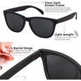 thumbnail image 3 of Sunglasses Womens,Classic Square Frame UV400 Mirrored Lens,Sunglasses Fit For Beach,Vacation,Driving, 3 of 5
