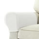 thumbnail image 1 of Fundas elásticas para reposabrazos, fundas de LICRA para brazos para sillas, sofás, sillones, fundas para sofá reclinable, 2 uds.(Blanco lechoso)(Un par), 1 of 5
