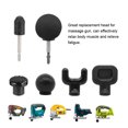 thumbnail image 4 of Replacement Head 6 Massage Head Fascia  Massage Head,  Massager Replacement Head, Ergonomic Design For Muscle Training Muscle Relaxation, 4 of 8