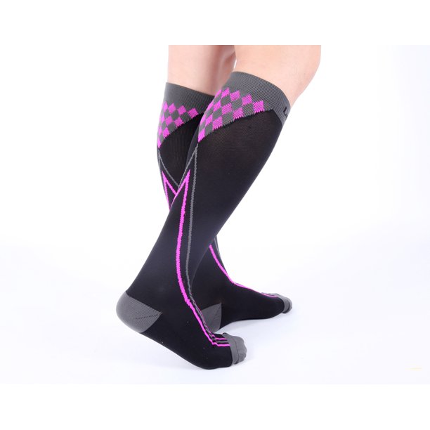 Doc Miller Premium 20-30 mmHg Compression Socks for Nurses Medical