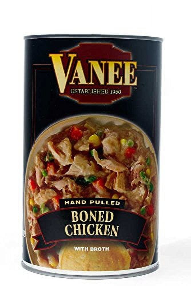 Cooked Boned Chicken With Broth Entree, 48 Ounce -- 12 Case
