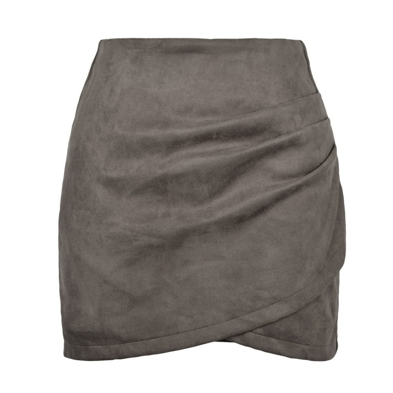スカート heyon  pepper mini wrap skirt / gray 2025年最新】Pepper mini wrap skirtの人気アイテム - メルカリ