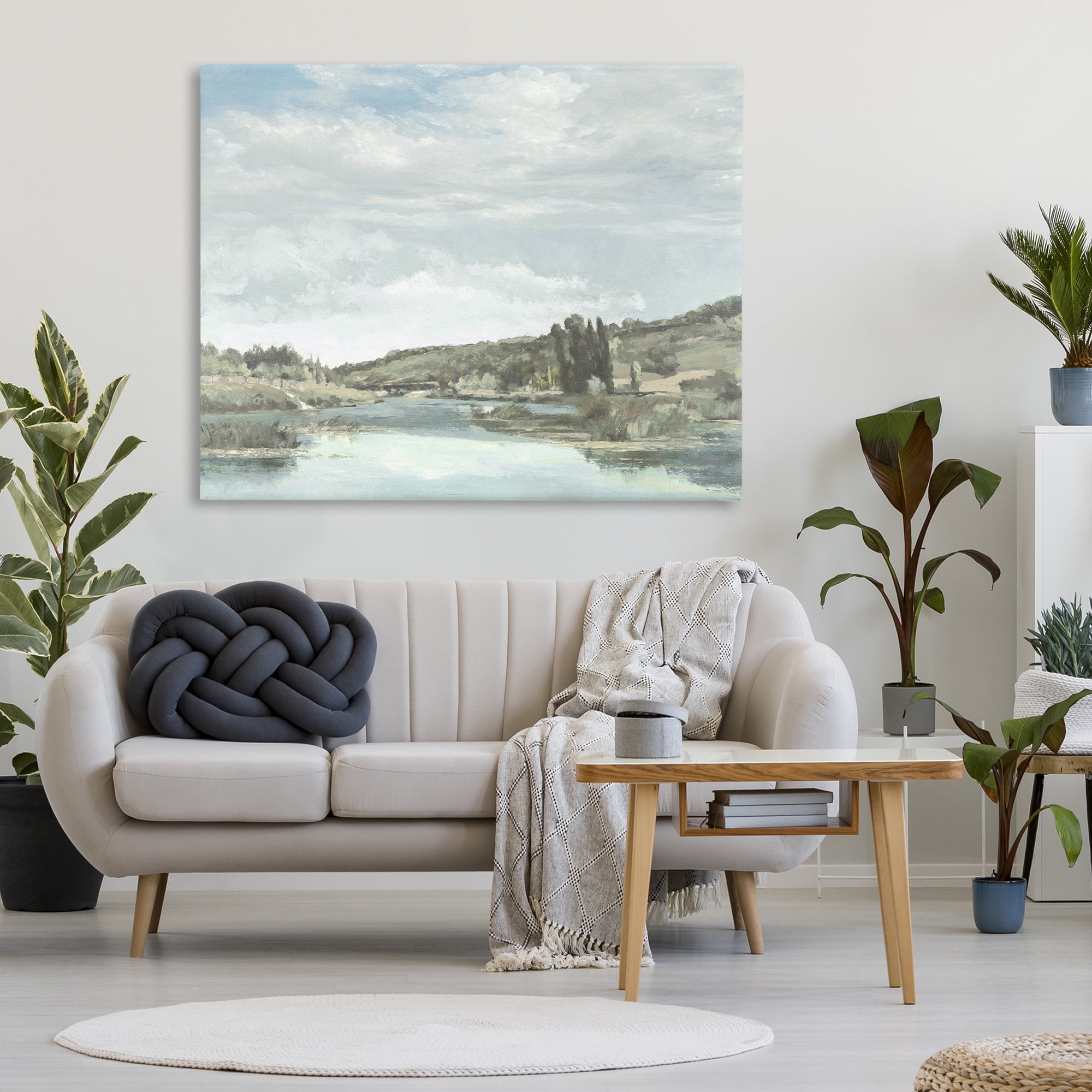 Stupell Industries On The Water Landscape Canvas Wall Art, design by Christy McKee