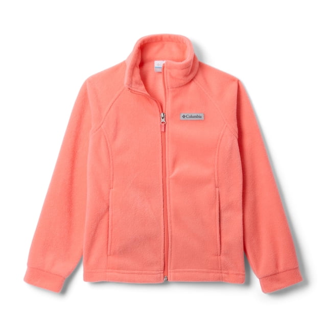 Campera Columbia Benton Springs para Niñas, Coral Intenso XL